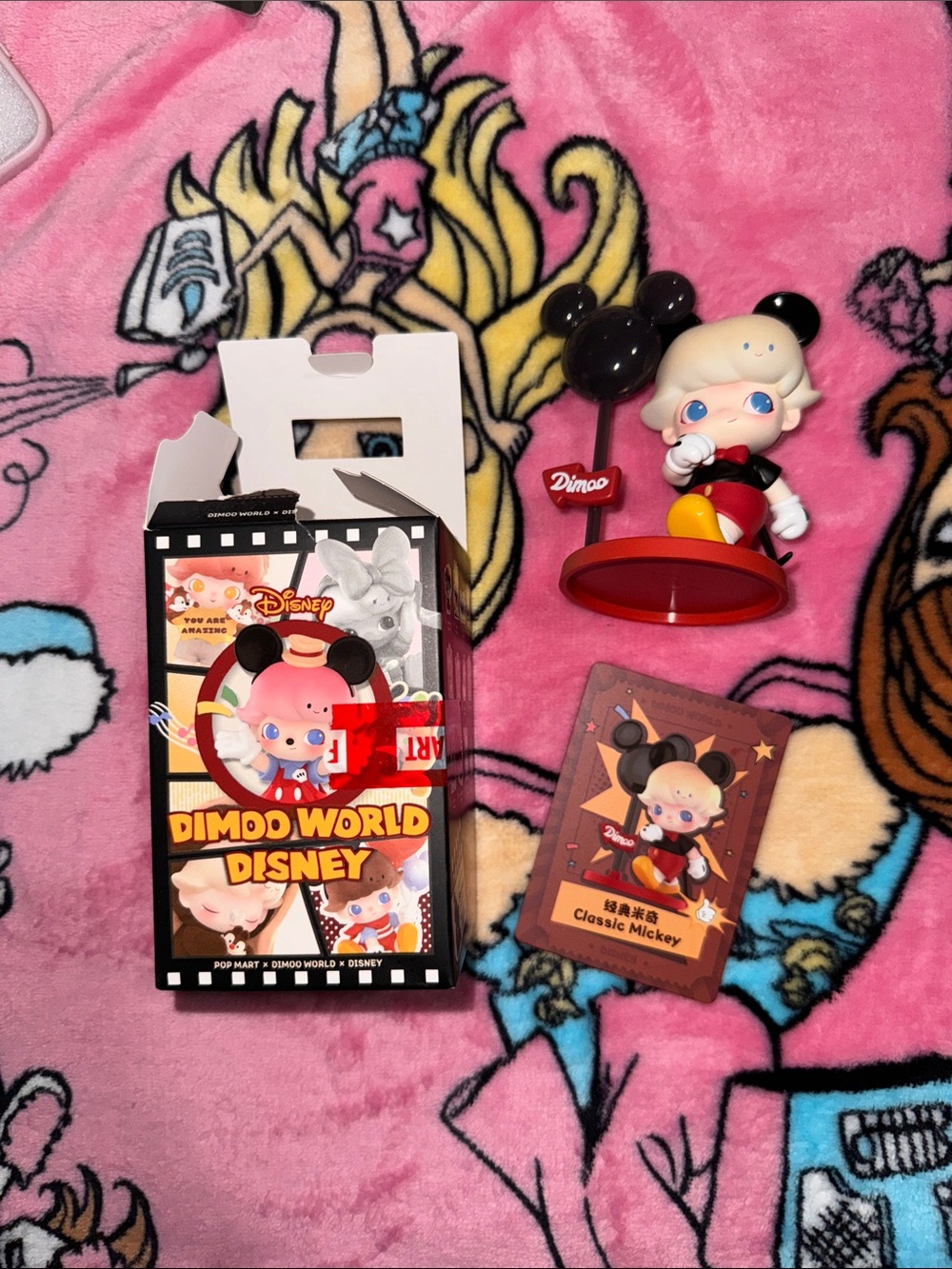 Popmart Disney Dimoo World Classic Mickey Figure